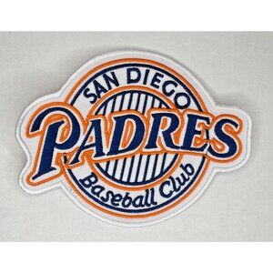 San Diego Padres Baseball Club 1998 Embroidered 45n Iron / Sew-On Patch
